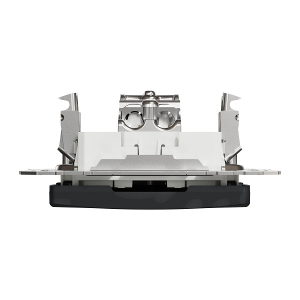 Розетка TV кінцева, 4дБ, Чорний, Sedna Design SDD114471