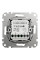 Світлорегулятор поворотний LED, 230В, 100Вт, Чорний, Sedna Design SDD114502