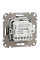 Світлорегулятор поворотний LED, 230В, 100Вт, Чорний, Sedna Design SDD114502