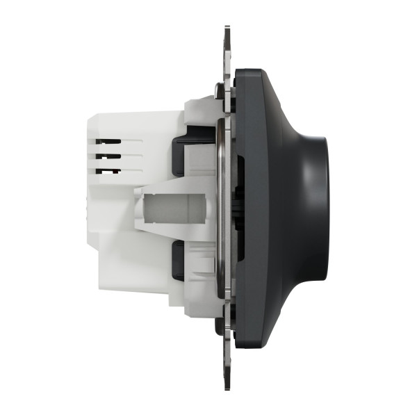 Світлорегулятор поворотний LED, 230В, 100Вт, Чорний, Sedna Design SDD114502