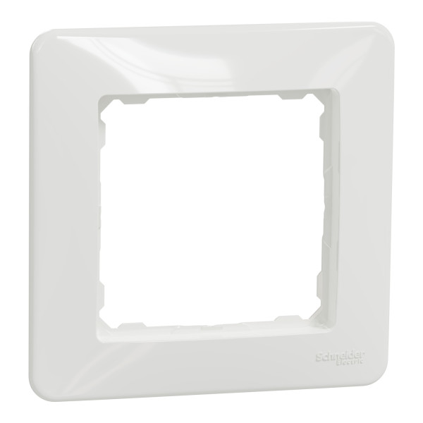 Рамка 1-постова, Білий, Sedna Design SDD311801