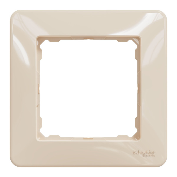 Рамка 1-постова, Бежевий, Sedna Design SDD312801
