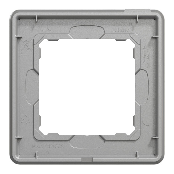Рамка 1-постова, Бетон, Sedna Elements SDD390801