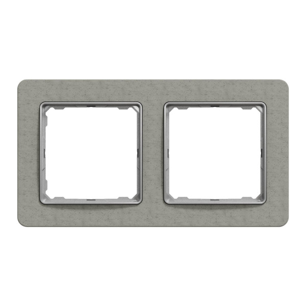 Рамка 2-постова, Бетон, Sedna Elements SDD390802