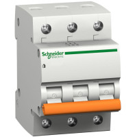 Автоматичний вимикач ВА63 3П 10A C Schneider Electric 11222