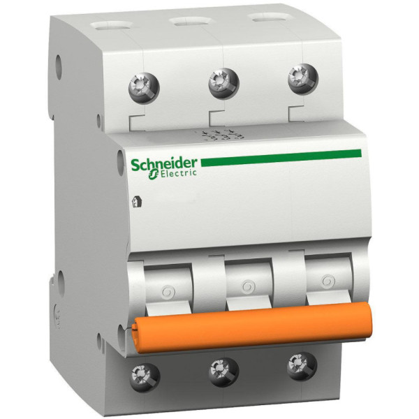 Автоматичний вимикач ВА63 3П 63A C Schneider Electric 11229