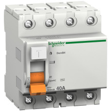 ПЗВ Диф. вимикач навантаження ВД63 4П 63A 100мA Schneider Electric 11467