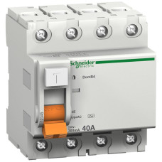 ПЗВ Диф. вимикач навантаження ВД63 4П 63A 300мA Schneider Electric 11468