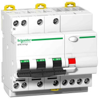 Диф. автоматичний вимикач iDPN N VIGI 3P+N 6кА 16A C А 300мA Schneider Electric A9D42716