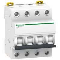 Автоматичний вимикач iK60N 4P 63A B Schneider Electric A9K23463