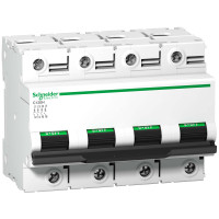 Автоматичний вимикач C120H 4P 100A C Schneider Electric A9N18480