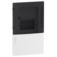 Щит MINI PRAGMA 1ряд/4 модулів, внутрішній, прозорі дверцята Schneider Electric MIP22104S