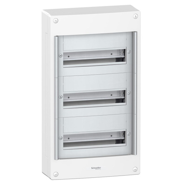 Щит розподільний PRAGMA, навісний, 3 ряда, 39 мод, без дверцят, Schneider Electric PRA20313