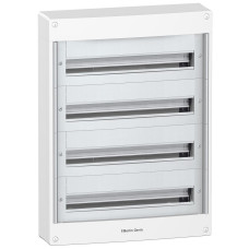 Щит розподільний PRAGMA, навісний, 4 ряда, 96 мод, без дверцят, Schneider Electric PRA20424
